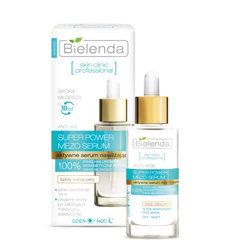 SKIN CLINIC PROFESSIONAL Actively Hydrating ANTI-AGE Day/Night Serum, 30ml SKIN CLINIC PROFESSIONAL Actively Hydrating ANTI-AGE Day/Night Serum, 30ml