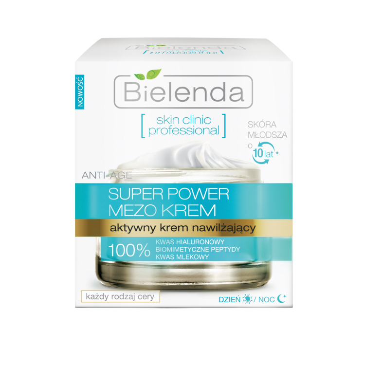 BIELENDA SKIN CLINIC PROFESSIONAL Actively Hydrating ANTI-AGE Day/Night Cream, 50ml