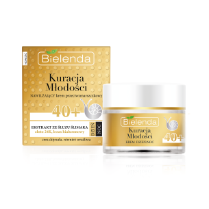 BIELENDA YOUTH THERAPY Moisturizing anti-wrinkle cream 40+ day/night, 50ml BIELENDA YOUTH THERAPY Moisturizing anti-wrinkle cream 40+ day/night, 50ml