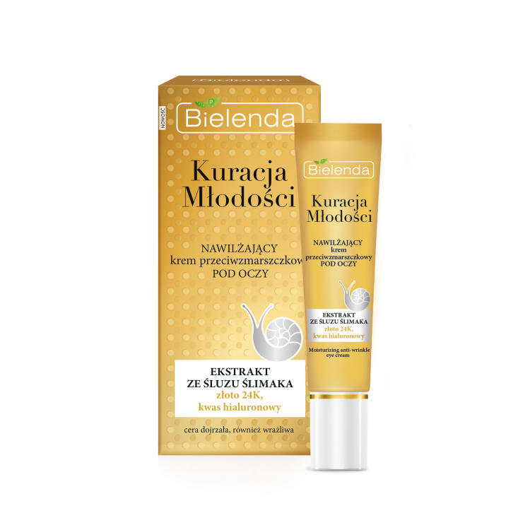 BIELENDA YOUTH THERAPY Moisturizing anti-wrinkle eye cream, 15ml