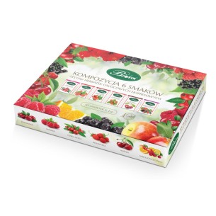 Bifix Composition of 6 Fruit flavours fix Tea 30 bags