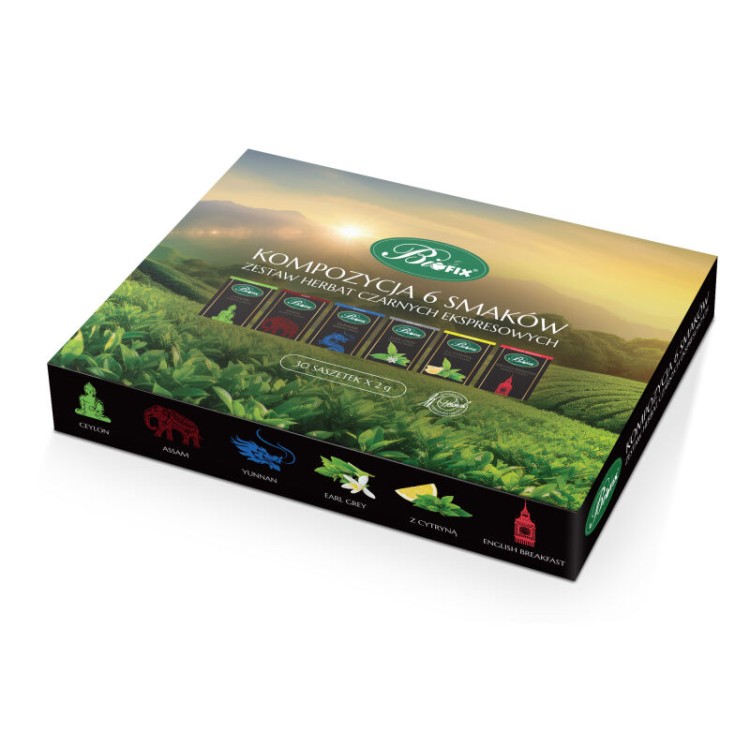 Bifix Small Composition of 6 Black flavors fix Tea