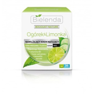 BIELENDA CUCUMBER & LIME CREAM DAY/ NIGHT, 50ml BIELENDA CUCUMBER & LIME CREAM DAY/ NIGHT, 50ml