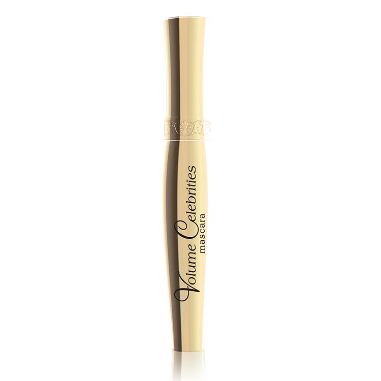 EVELINE Volume Celebrities Thickening and Lengthening  Mascara With Rebuilding Serum, 9ml