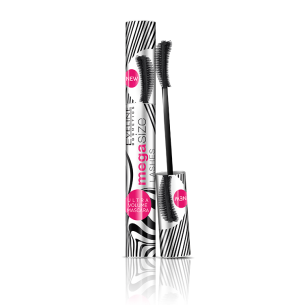 EVELINE MEGA SIZE LASHES ULTRA LONG & VOLUME MASCARA, 10g EVELINE MEGA SIZE LASHES ULTRA LONG & VOLUME MASCARA, 10g
