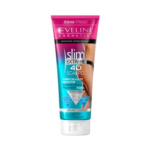 Eveline SLIM EXTREME 4D SCALPEL TURBO CELLULITE REDUCER EXTREME THERAPY 7 DAYS, 250 ML Eveline SLIM EXTREME 4D SCALPEL TURBO CELLULITE REDUCER EXTREME THERAPY 7 DAYS, 250 ML