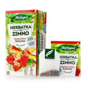 Cold brew tea – Strawberry & Rhubarb