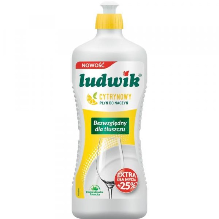 LUDWIK Lemon washing up liquid 900g