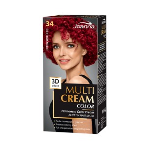 JOANNA MULTI CREAM COLOR, 34 - INTENSIVE RED JOANNA MULTI CREAM COLOR, 34 - INTENSIVE RED