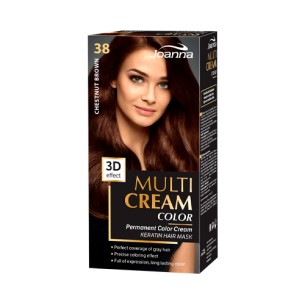 JOANNA MULTI CREAM COLOR, 38 - CHESTNUT BROWN JOANNA MULTI CREAM COLOR, 38 - CHESTNUT BROWN