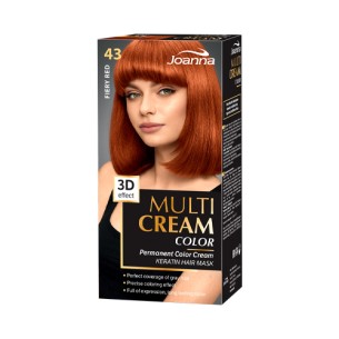 JOANNA MULTI CREAM COLOR, 43 - fiery RED JOANNA MULTI CREAM COLOR, 43 - fiery RED
