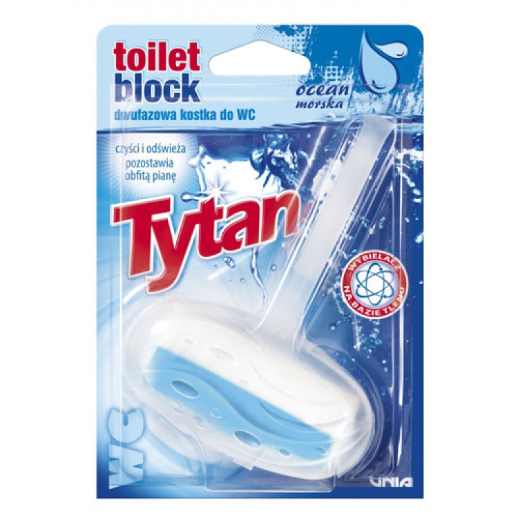 Tytan Double-phase Toilet Bowl Cleaning Cube Ocean 40g