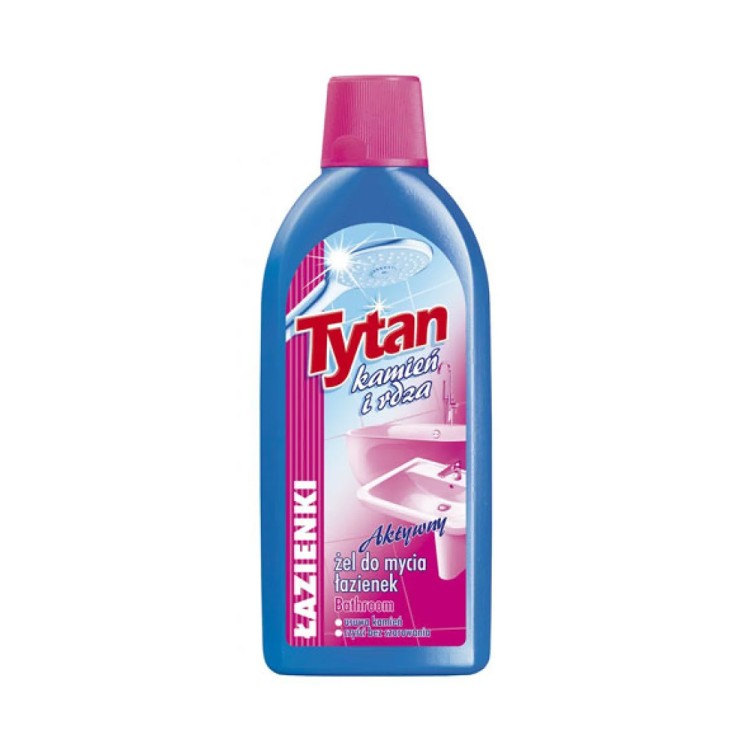 Tytan Bathroom cleaning gel - lime and rust 500g