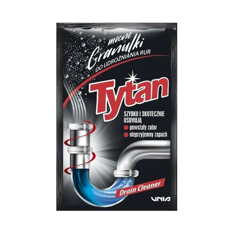Tytan Drain Clogs Removing Granules Sachet 40g