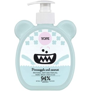 Yope Pineapple and Coconut Natural Antibacterial Hand Soap for Kids 400ml Yope Pineapple and Coconut Natural Antibacterial Hand Soap for Kids 400ml