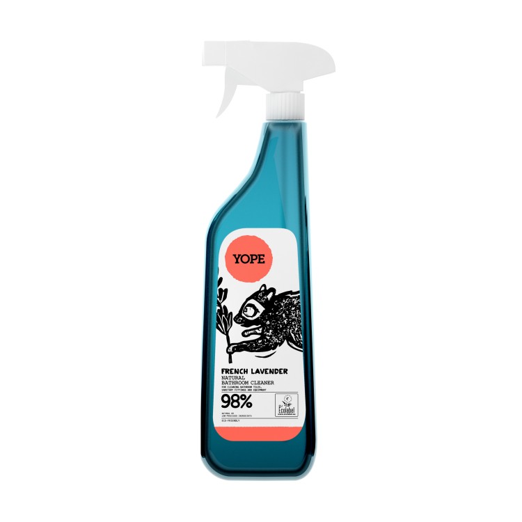 YOPE NATURAL BATHROOM CLEANER WITH FRENCH LAVENDER 750ML