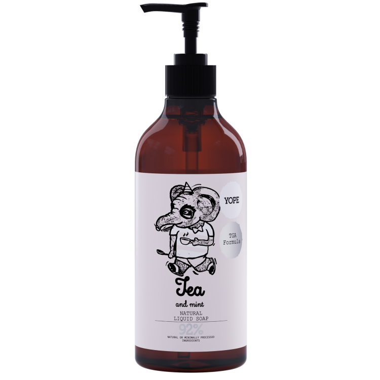 YOPE Tea & Mint TGA Soap 500ml