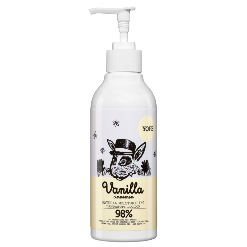 YOPE Vanilla & Cinnamon Hand and Body Lotion 300ml YOPE Vanilla & Cinnamon Hand and Body Lotion 300ml