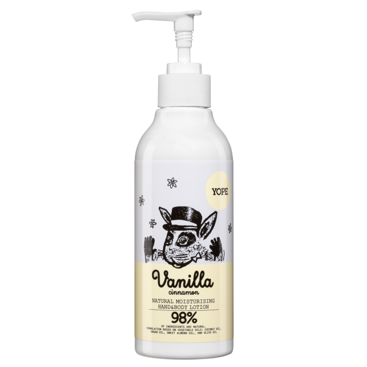 YOPE Vanilla & Cinnamon Hand and Body Lotion 300ml