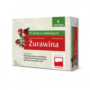 COLFARM Cranberry 60 tablets EXP: 11.2025 COLFARM Cranberry 60 tablets EXP: 11.2025